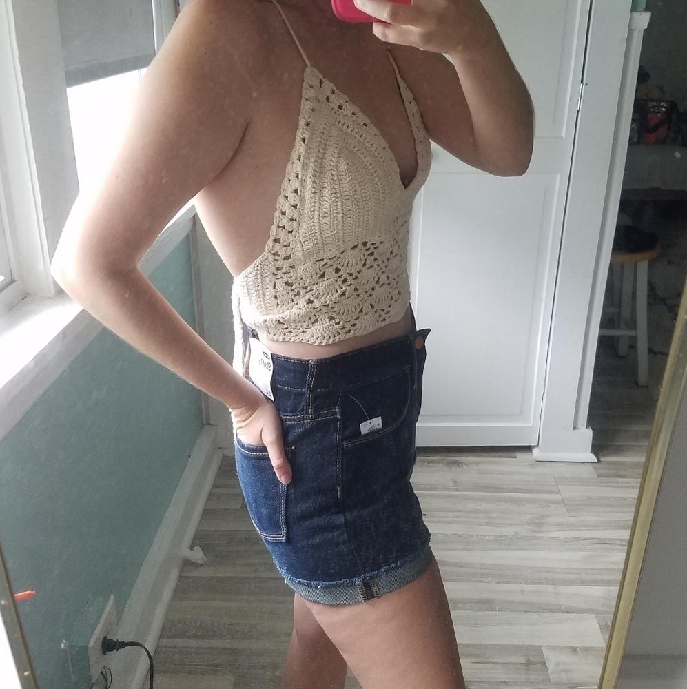 NWT old navy denim shorts - Picture 3 of 7